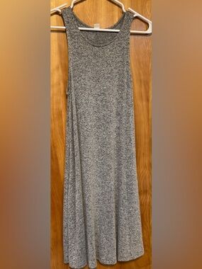 Old Navy Grey Heather Maxi Dress